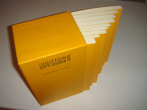 Louis Vuitton City Guide European Cities set of 9 books 30 cities, English 2008