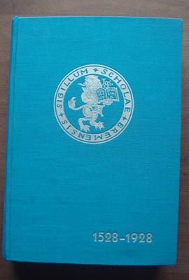 Festschrift zur Vierhundertjahrfeier des Alten Gymnasiums zu Bremen 1528-1928