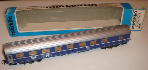 Mrklin 4151  Schlafwagen TEN Amsterdam-Innsbruck: 71 84 75-70 458-8