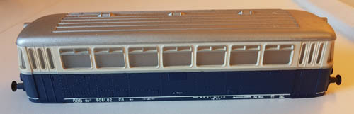 BB Schienenbus mit Beiwagen fr Bastler - Fahrgestell Mrklin