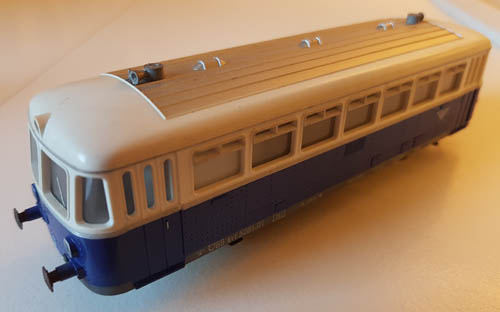 BB Schienenbus mit Beiwagen fr Bastler - Fahrgestell Mrklin
