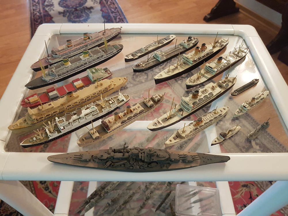 Wiking Miniaturschiffe Kriegsschiffe U-Boote Passagierschiffe Frachtschiffe Zubehr Krne, Eisenbahn, Flugzeuge