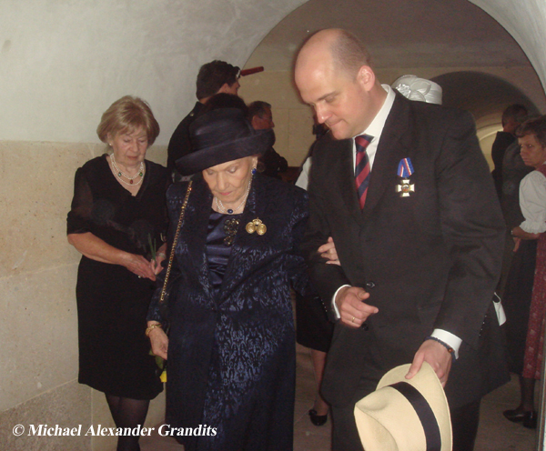  Gedenkfeier fr Erzherzog Franz Ferdinand & Herzogin Sophie von Hohenberg im Schloss Artstetten