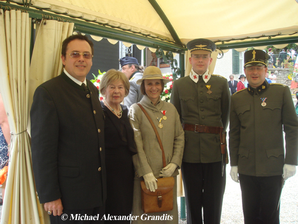  Gedenkfeier fr Erzherzog Franz Ferdinand & Herzogin Sophie von Hohenberg im Schloss Artstetten