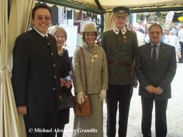  Gedenkfeier fr Erzherzog Franz Ferdinand & Herzogin Sophie von Hohenberg im Schloss Artstetten